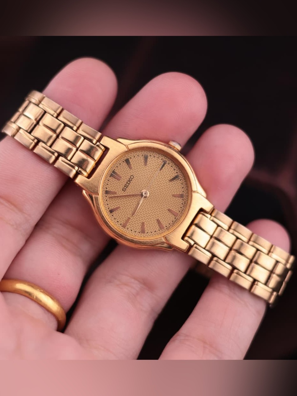 Vintage 1996 Seiko Quartz V701-2C00 Women’s Watch